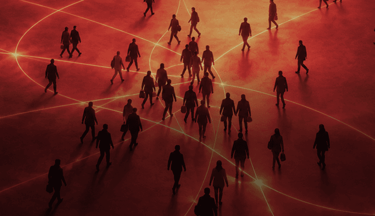 Every lead's path, mapped as one live network